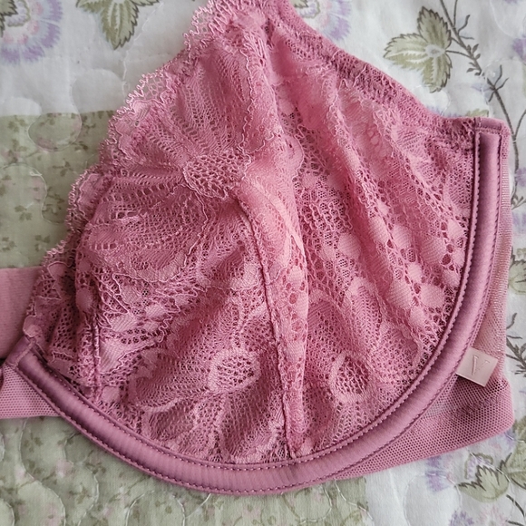 VS Sexy Tee Unlined Dusk Mauve Demi Bra 34DD - Picture 7 of 12